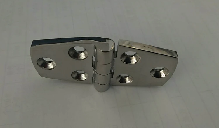 Porta da Cabine Inoxidável Marinha Barco Cinta Dobradiça Resistente Espelho Alto Acabamento Hatch Locker 5 Pces 38*76mm Aço 316 7 Automóveis e motos