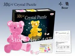 DIY игрушка 3D Crystal Puzzle (медведь) Развивающие игрушки, оптом и в розницу