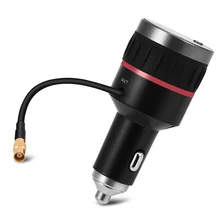 Автомобильный DAB+ цифровой радио USB адаптер DAB радио приемник тюнер fm-передатчик с Антенна-Европейская