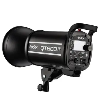 

Godox QT-600II QT-600II M 600W 2.4G HSS 1/8000s Studio Strobe Flash Light 220V For CANON NIKON