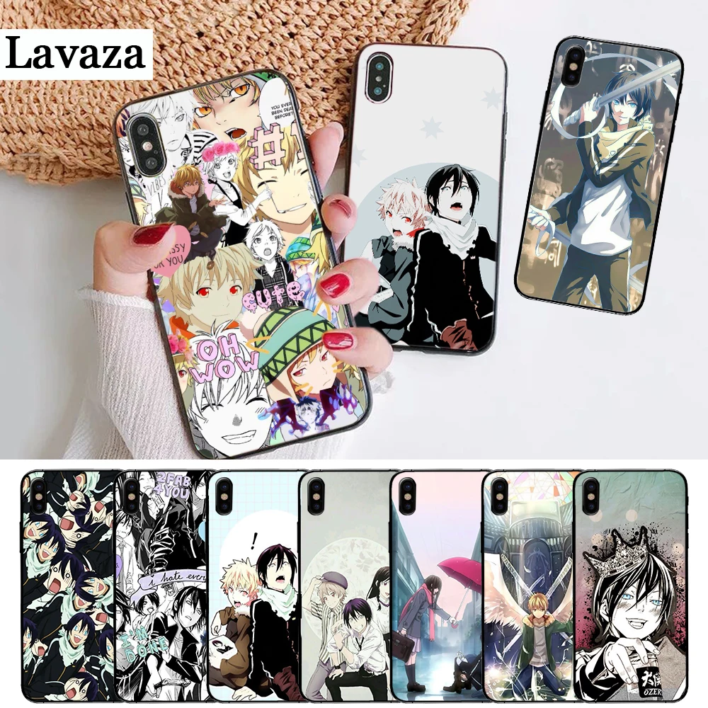 

Lavaza Noragami yato Anime Pattern Silicone Case for iPhone 5 5S 6 6S Plus 7 8 X XS Max XR