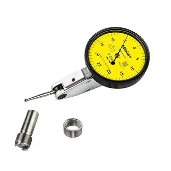 

MITUTOYO 513-424-10E TI-133EX Measuring Range 0.5mm/0.01 0-25-0 Lever Indicator Japan made Dial Indicators