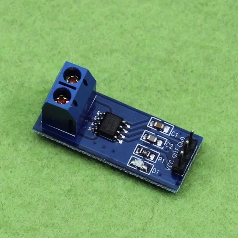 Glyduino ток Сенсор ACS712 20A диапазон ACS712ELC-20A чип модуль для Arduino(C7B2