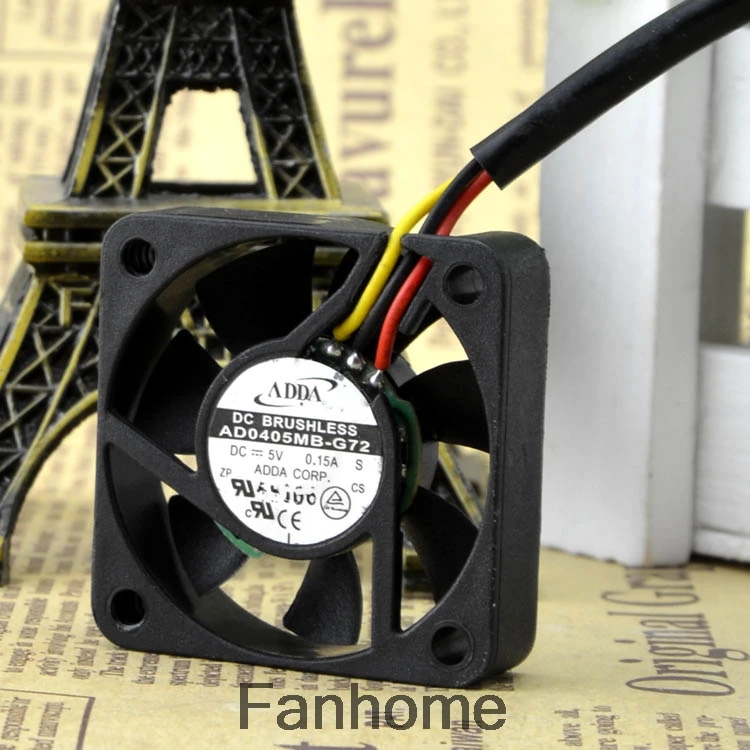 Portable Cooling Fan for ADDA AD0405MB-G72 5V 0.15A 4010 4CM Silent Cooling Fan