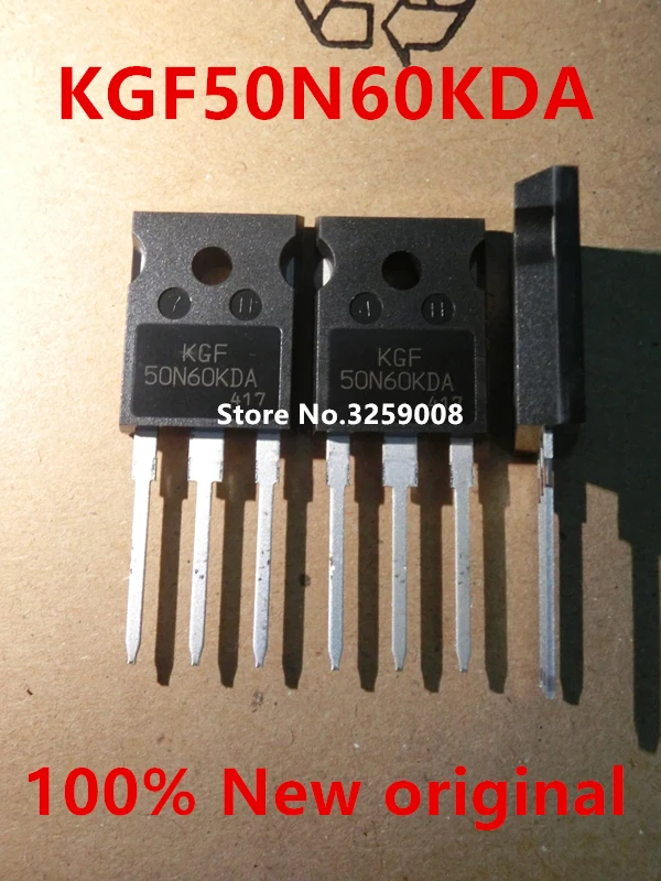

50N60KDA KGF50N60KDA 50A/600V IGBT TO-247 100%new original 10pcs