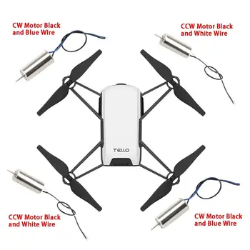 

4PCS/Set Ryze DJI Tello Drone Clockwise + Counterclockwise Motor Repairing Parts