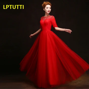 

LPTUTTI Crystal Gratuating Plus Size New For Women Elegant Date Ceremony Party Prom Gown Formal Gala Luxury Long Evening Dresses