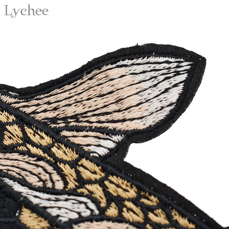 Lychee вышитые кои рыбы железа на патч для одежды мультфильм Patchworks наклейки для одежды джинсы DIY ручной работы шитье ремесло