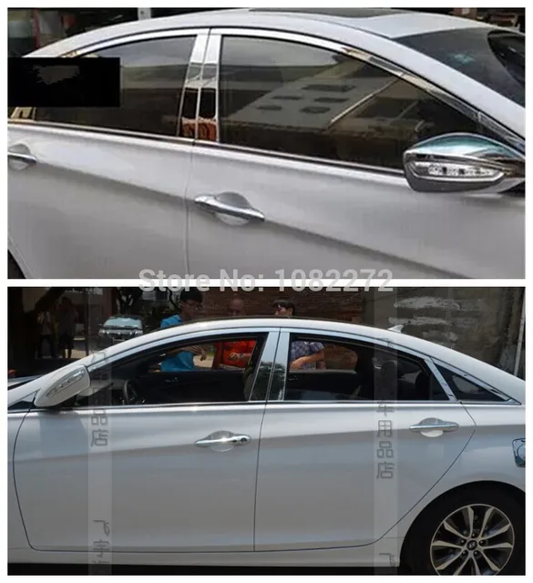 Us 70 84 12 Off Aliexpress Chrome Stainless Steel Window Frame Pillar Molding Sill Trim Cover For Hyundai Sonata 8 2017 From Reliable Us 70 84 12 Off Aliexpress Chrome Stainless Steel Window Frame Pillar Molding Sill Trim Cover For Hyundai Sonata 8 2017 From Reliable