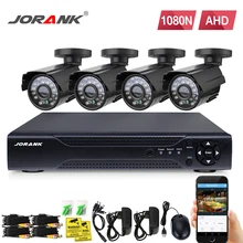 Домашний 8ch HD Открытый Водонепроницаемый День камера наблюдения ночного видения 4 канала 1200TVL CCTV AHD системы 720 P DVR видеонаблюдение NVR комплект