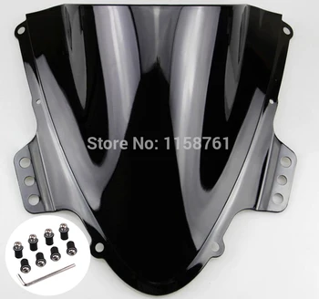 

Black Motorcycle Windshield Motocross WindScreen Case for Suzuki 2005 2006 GSXR1000 K5 05 06 GSX-R