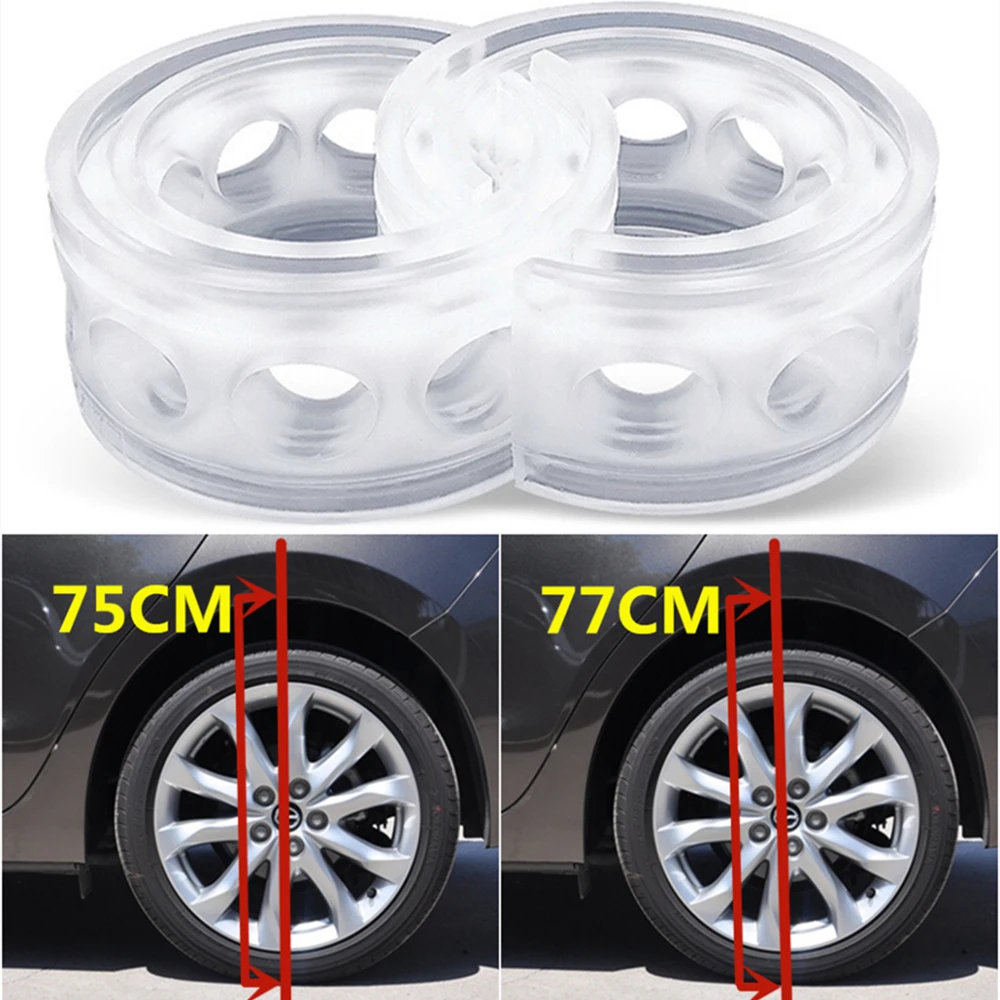 2Pc Car Shock Absorber Spring Bumper Power Auto-buffers A//B//C//D//E//F Type Springs Bumpers Cushion Urethane for Cars Goods Buffer C Type