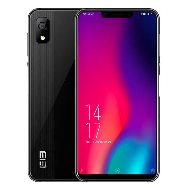 Elephone A4 Pro, мобильный телефон MT6763, четыре ядра, 5,85 дюймов, Android 8,1, смартфон, 4 Гб ram, 64 ГБ rom, 16 Мп, 4G LTE, мобильный телефон - Цвет: Черный