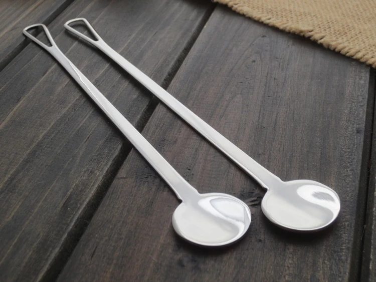 Wholesale export skillet stirring coffee spoon skillet rod cup stirring