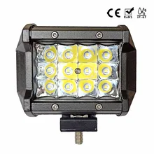 IP67 4 polegada 36 w luzes LED worklight bar ponto do feixe de Condução para offroad Toyota 4WD UAZ motocicleta 12 rampe v 24 v 6000 k lâmpada do carro nevoeiro