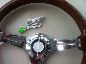 

350mm Wood Phoebe steering wheel racing steering wheel three racing Phoebe