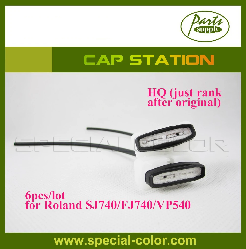 

Partssupply! Roland DX4 Solvent Capping Station for FJ740/SP540 Cap Top (HQ) 6pcs/pack