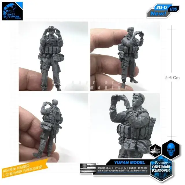 1/35 современные солдаты спецназа сша сделают фотографии солдат смолы би 12|Наборы