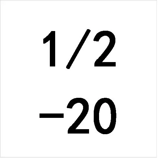 1 шт. 1/2-12 13 14 16 18 20 24 27 28 32 36 40 UNF UNS UNC UN UNEF правый ручной кран TPI резьбонарезные инструменты пресс-формы для обработки 1/2" - Цвет: 20 UNF
