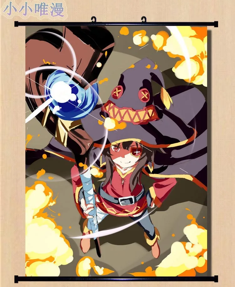 Японские декоративные картинки аниме KonoSuba: Божье благословение в этом