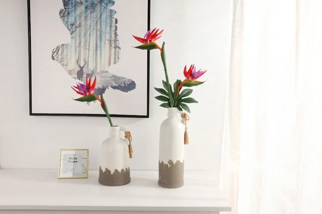 Single bird of paradise artificial flower real touch bouquet soft plastic flower color bird of paradise dried flower decoration cheap Valentine s Day Flower Branch Artificial Flowers AIVIYI heaven bird 80cm 32inch Christmas wedding DIY Wedding patry home Christmas Single bird of paradise artificial flower real touch bouquet soft plastic flower color bird of paradise dried flower decoration cheap Valentine s Day Flower Branch Artificial Flowers AIVIYI heaven bird 80cm 32inch Christmas wedding DIY Wedding patry home Christmas
