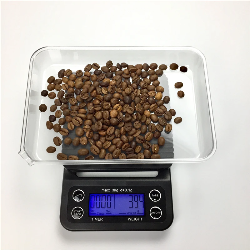 3 кг/0,1 г Цифровой Кухня весы с подносом таймер ЖК-дисплей электронный Кофе Еда весы Баланс кухни Вес Кухня цифровые весы