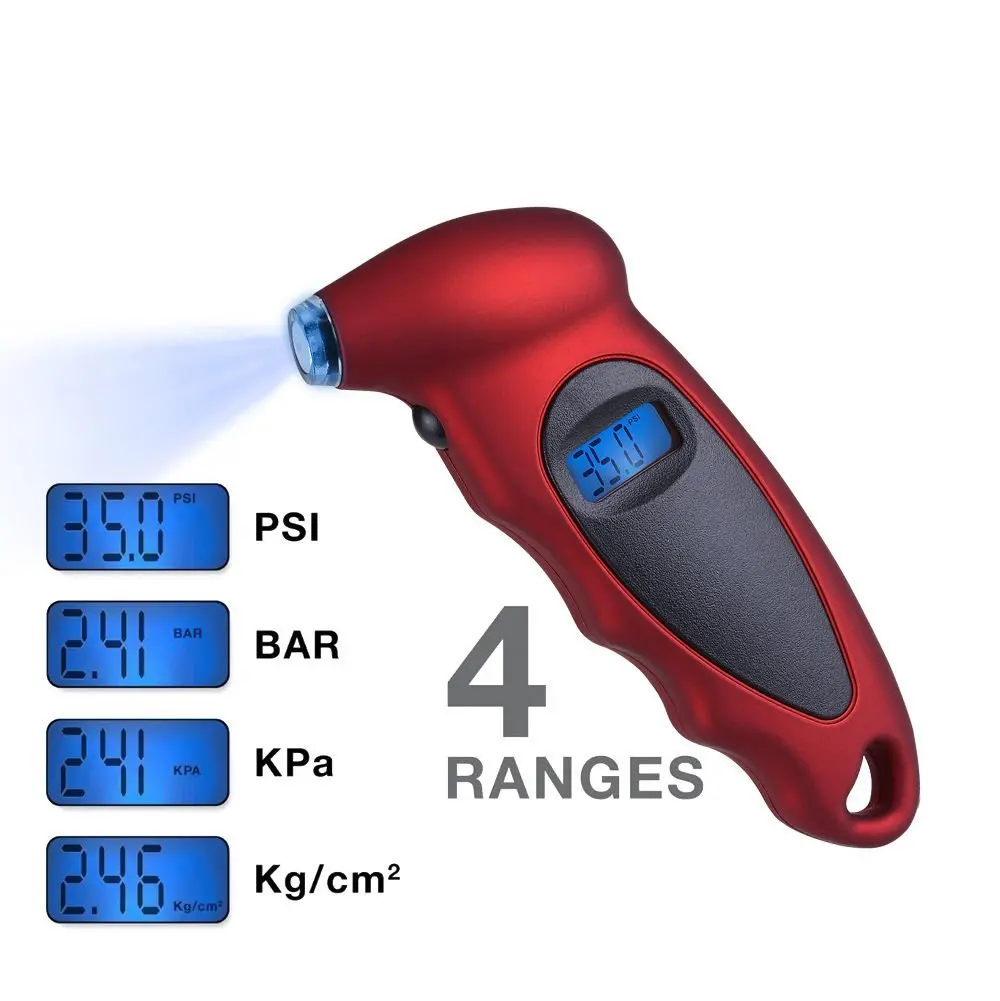 

1 PC 150PSI Digital Car Tire Tyre Air Pressure Gauge Meter LCD Display Manometer Barometers Tester for Car Truck Motorcycle Bike