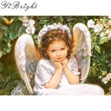 3D DIY Полная квадратная Алмазная картина ангел ребенок Алмазная вышивка кристаллами рисунок настенный Декор Картина на заказ картина