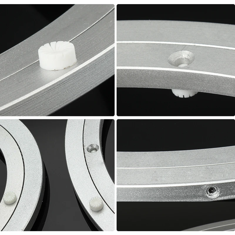 1 шт. 24 дюйма 58 см большие алюминиевые поворотные пластины из сплава для кухонной мебели Lazy Susan поворотный стол обеденный стол