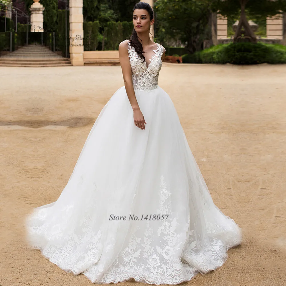 Luxury African Wedding Gowns  Lebanon  Lace Wedding  Dress  