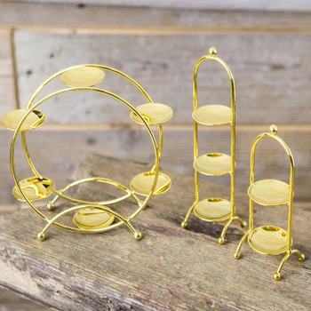 

European wedding props macaron cake tray dessert rack Ferris wheel dessert table display