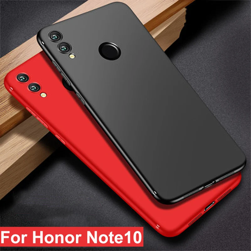 6 95 &quotматовый Силиконовый мягкий ТПУ чехол для Huawei Honor Note10 задняя крышка Note 10