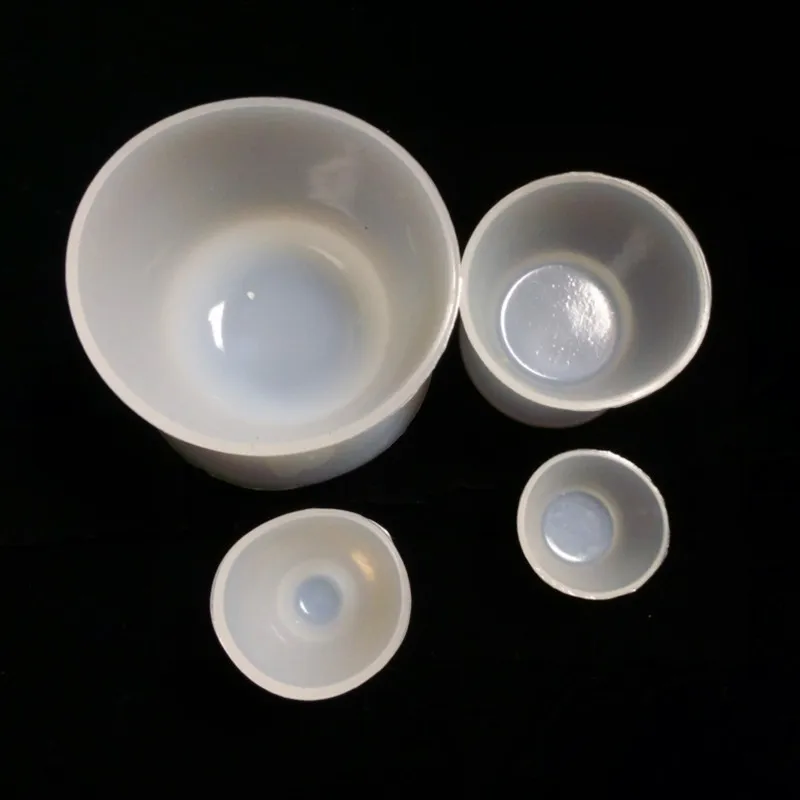 4pcs/set New Dental Lab Silicone Mixing Bowl Cup Silicone Mixing Bowl