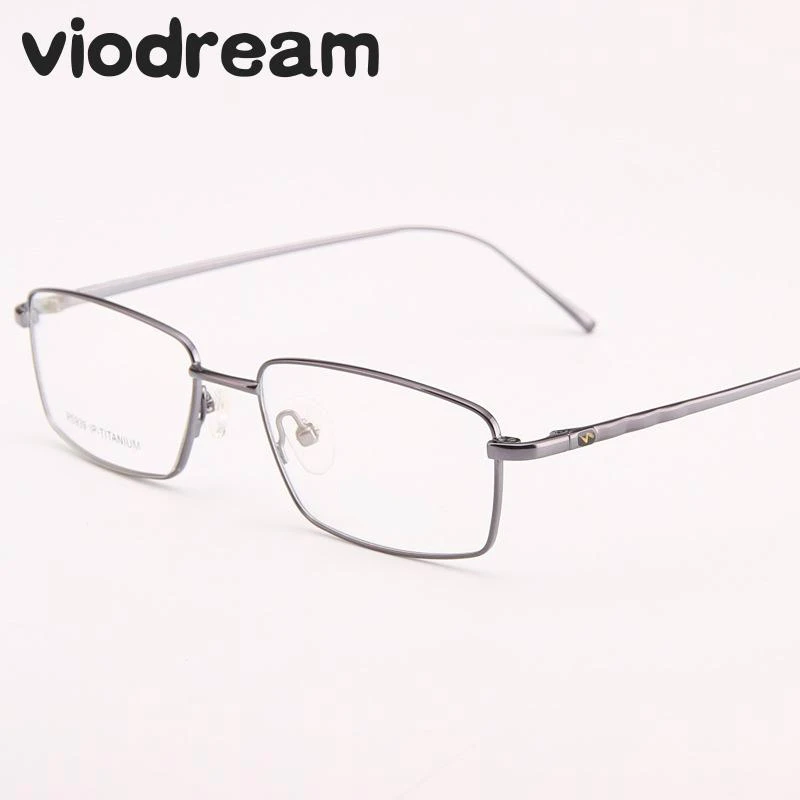 Viodream титановые мужские деловые ульсветильник полные оправы для очков при