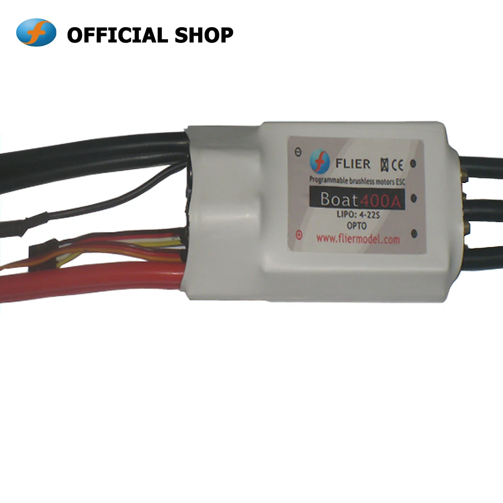 

Flier 400A 90V super high voltage motor speed ESC controller for Boat