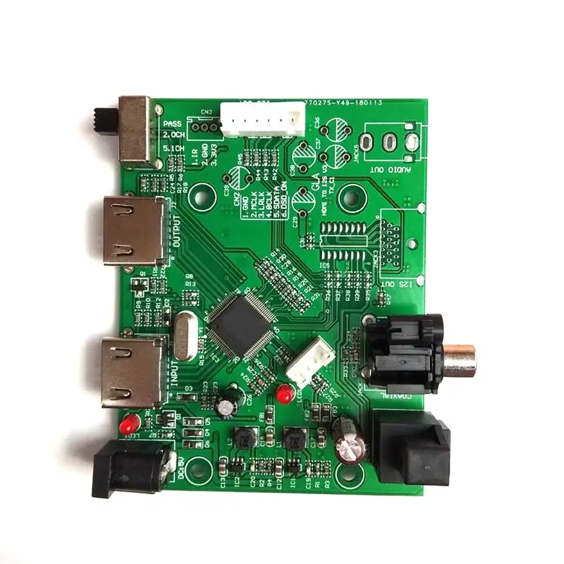audio i2s dsd fibra coaxial hdmi para i2s iis 02