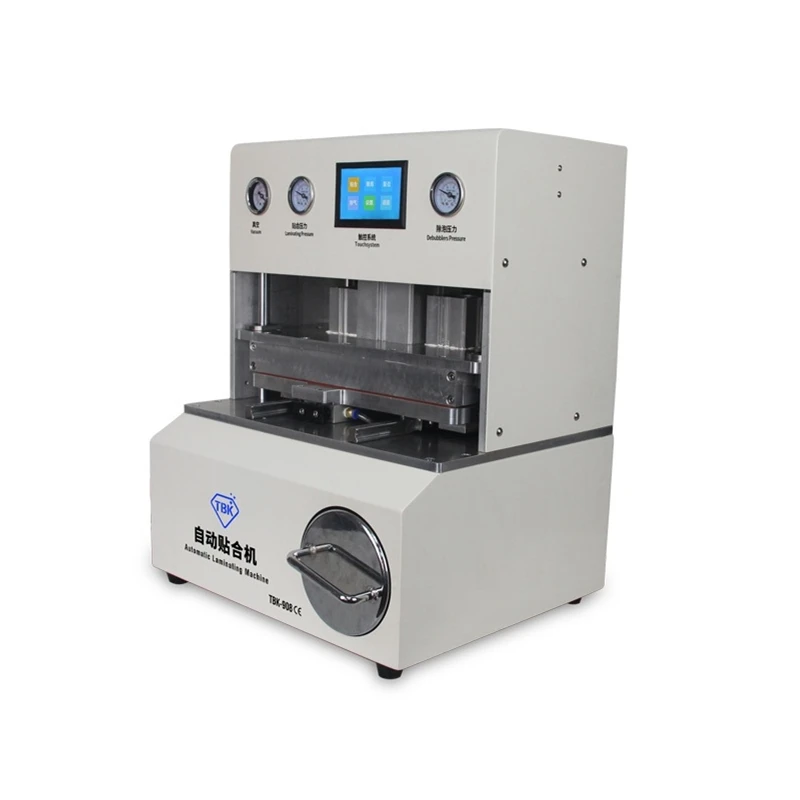  LY TBK 908 all in one automatic 9 inch debubble Curved Touch Screen OCA LCD Vacuum 12 inch Laminati
