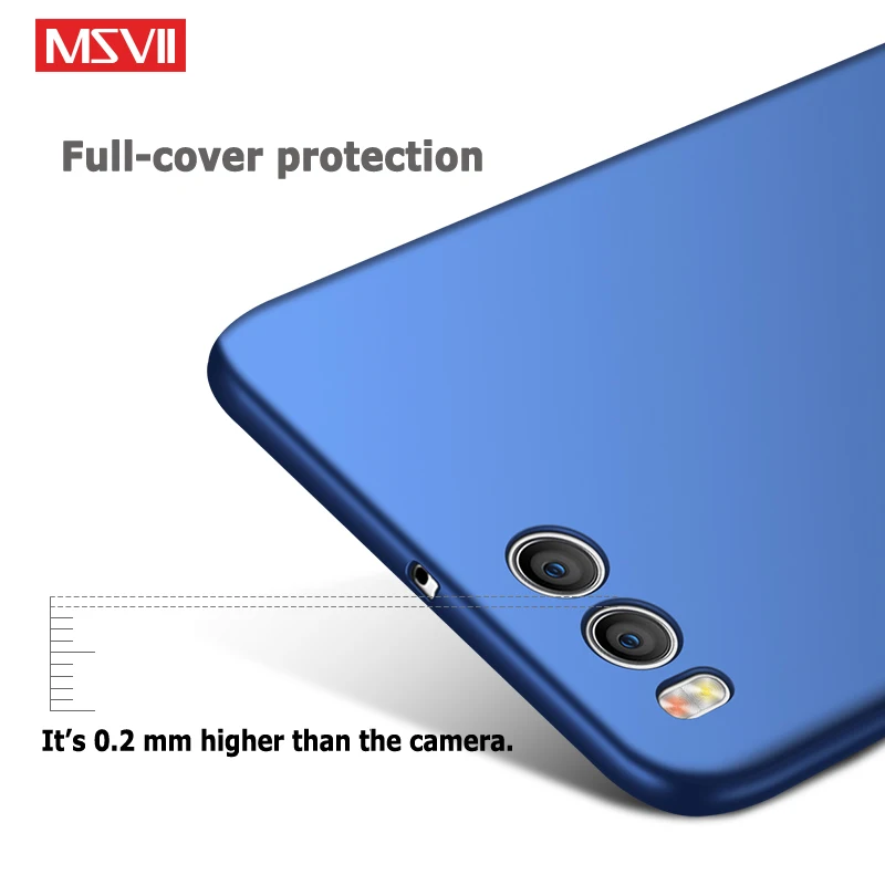 MSVII чехол для Xiaomi Mi Note 3 Ультратонкий с полной защитой из поликарбоната матовый