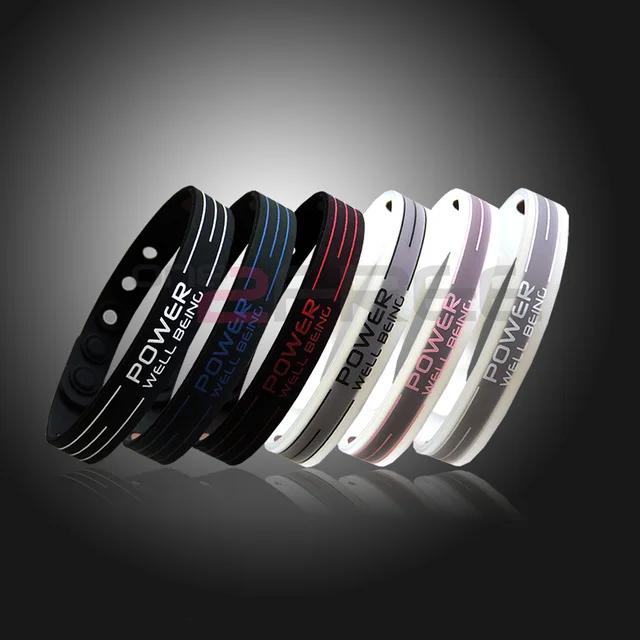 Ionics Basketball Silicone Band Wristband Bracelet Clic Ionics Basketball Silicone Band Wristband Bracelet Clic Style Sport Anium 2000 Ions Balance Healthy Body