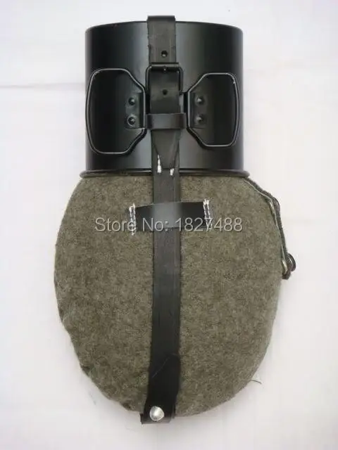 Точная repro WWII German Военная алюминиевая столовая с чехлом