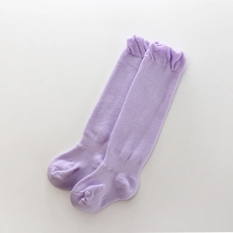 C baby socks Хлопковые носки для малышей, гольфы для мальчиков и девочек, скользкие теплые детские гольфы, GXJ104 - Цвет: C baby socks