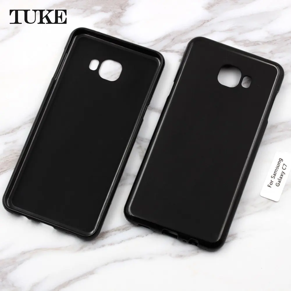

TUKE Case for Samsung Galaxy C7 C7000 Case Cover TPU Case Soft TPU Silicon Back Cover Coque Fundas Housing 5.7 SM-C7000 Phone