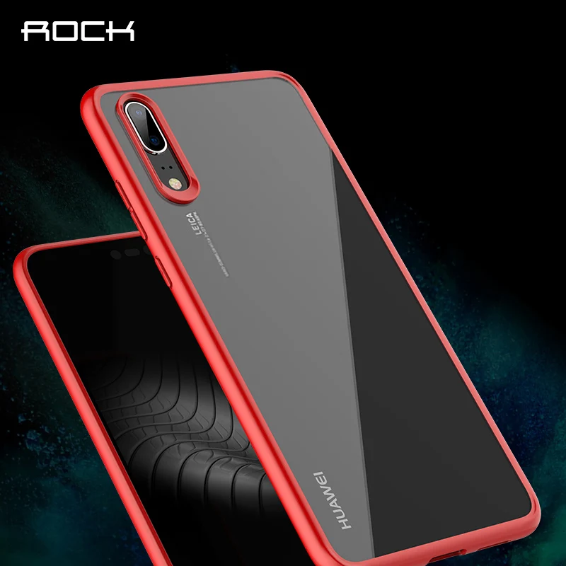 Рок для huawei p 30 P20/P20 Pro case crystal Clear телефон мягкая защита + гибридный жесткий чехол 20
