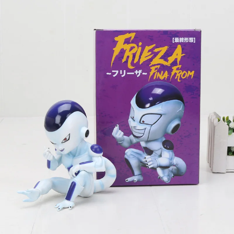 12 см аниме Dragon Ball Fighter Z Majin Buu Freeza frieza Cell Vegeta Dragon Ball Z ПВХ фигурка модель игрушки - Цвет: freeza in box