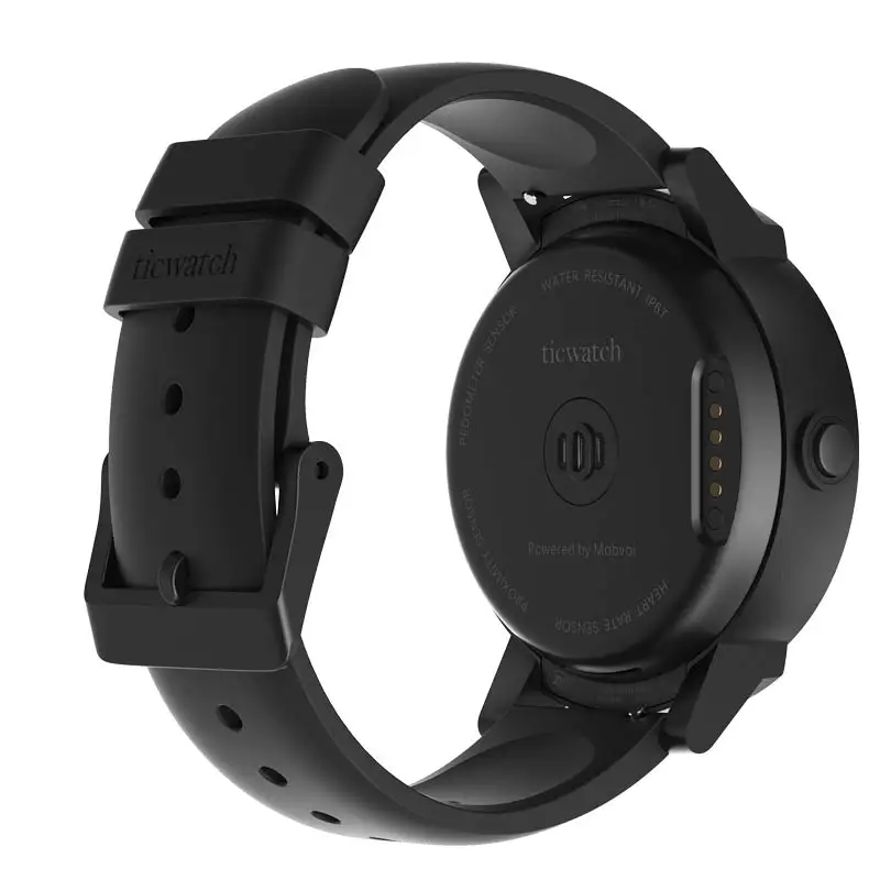 Original Ticwatch E Smart Watch Android Wear 2.0 MT2601 Dual Core GPS Smartwatch IP67 Water Resistant with Mic/Speaker Silicon Original Ticwatch E Smart Watch Android Wear 2.0 MT2601 Dual Core GPS Smartwatch IP67 Water Resistant with Mic/Speaker Silicon