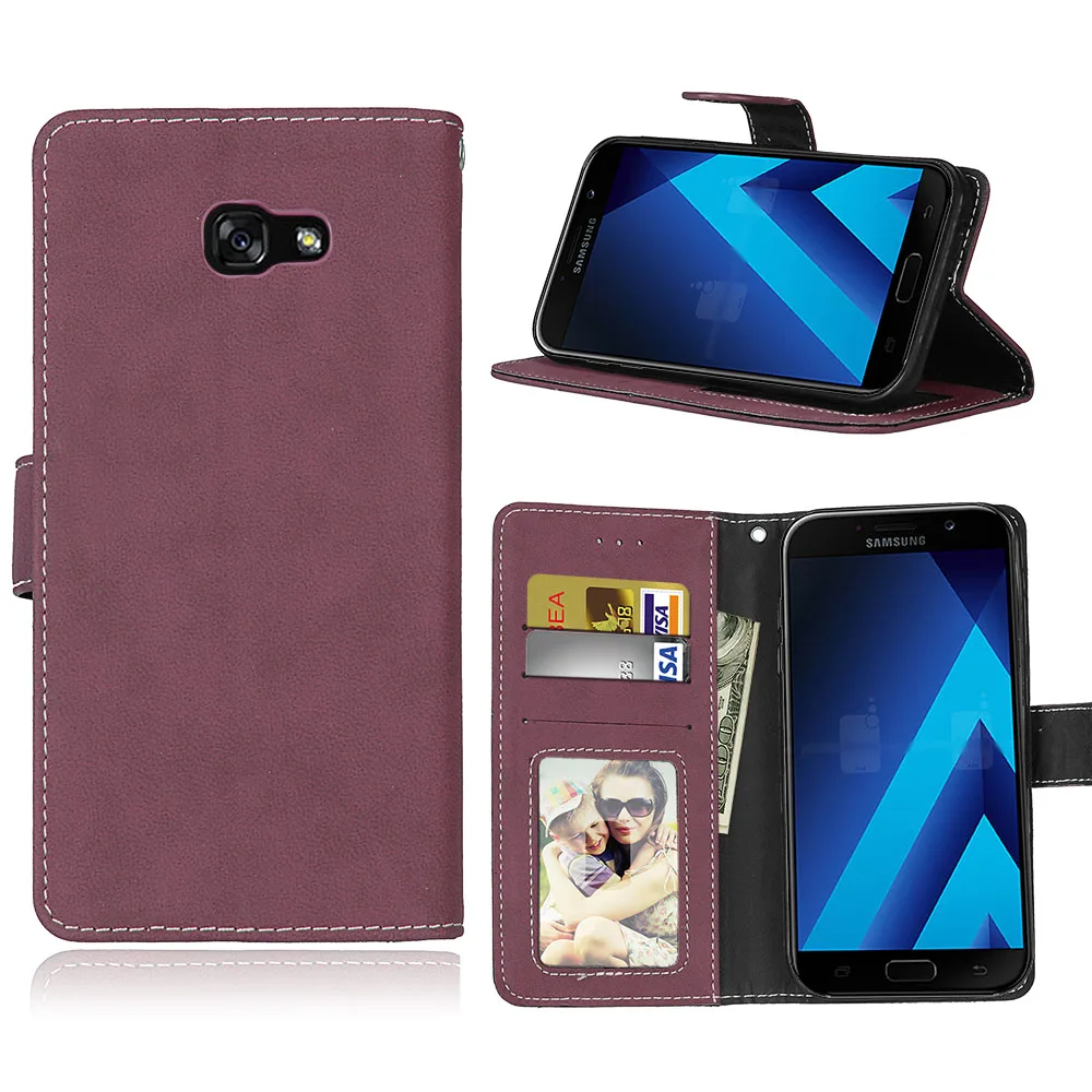 Чехол-книжка для samsung Galaxy A7(), кожаный чехол для samsung Galaxy A7 a720f, 5,7 дюймов, чехол-кошелек, подставка, сумки для мобильных телефонов