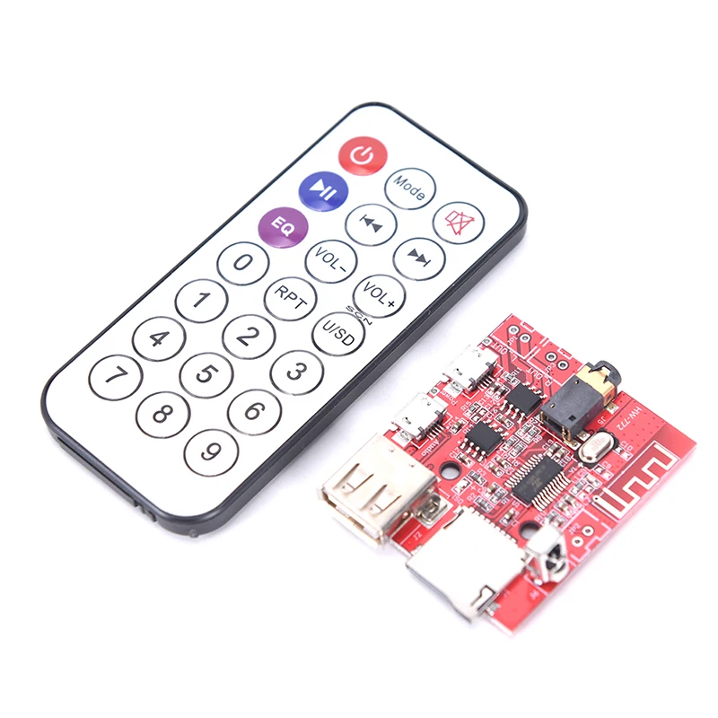 Bluetooth плата аудиоресивера USB звуковая карта 3Wx2 Усилитель Поддержка U диск