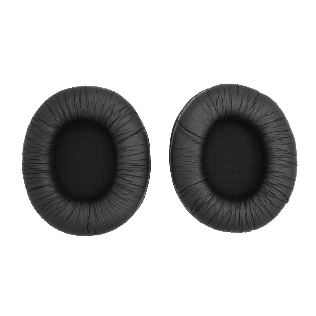 Earpads Replacement Ear Pads Cushions For Sony MDR-7506 MDR-V6 V6 MIC BLK Headset high quality soft Protein skin Good vioce