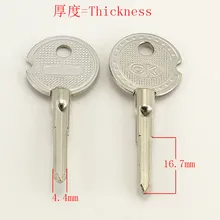 A504 OK Маленький Железный крест пустой дверной ключ 10 шт./лот