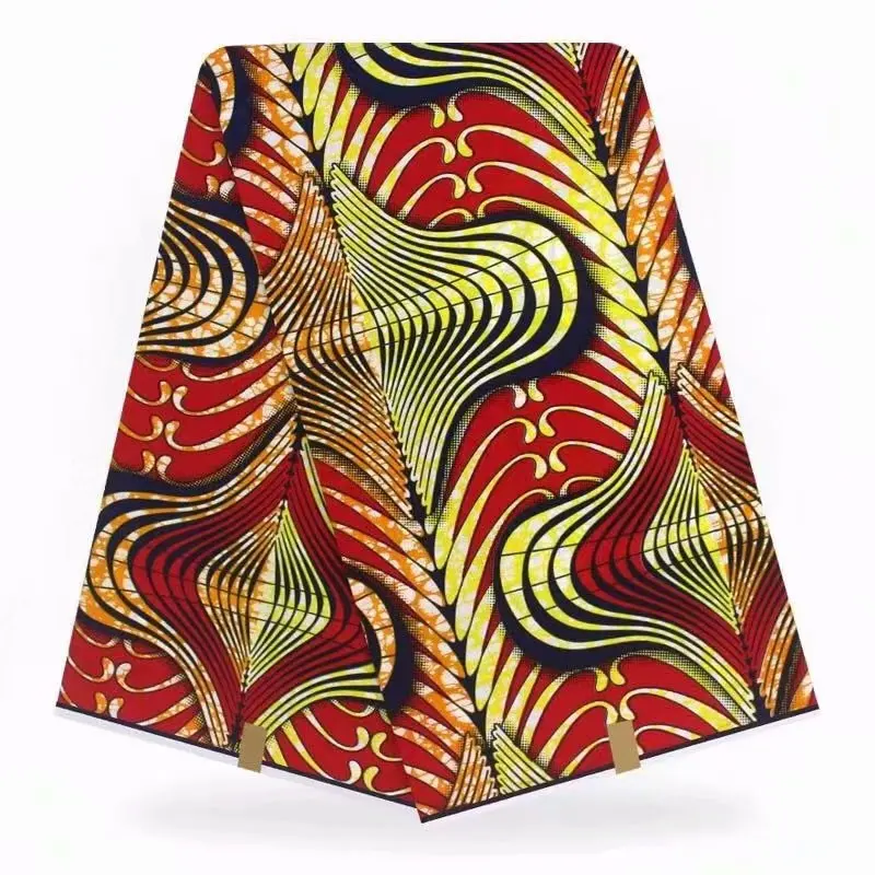 Новая модель голландский Африканский вощеная ткань в продаже Анкара Африканский Воск тканевые с принтом для женщин платья 6 ярдов/лот